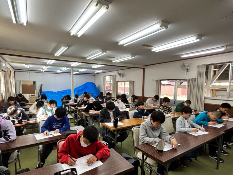 学習合宿の様子