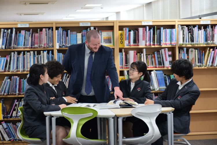 AICJ中学・高等学校の授業風景