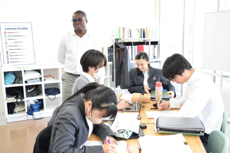 AICJ中学・高等学校の授業風景