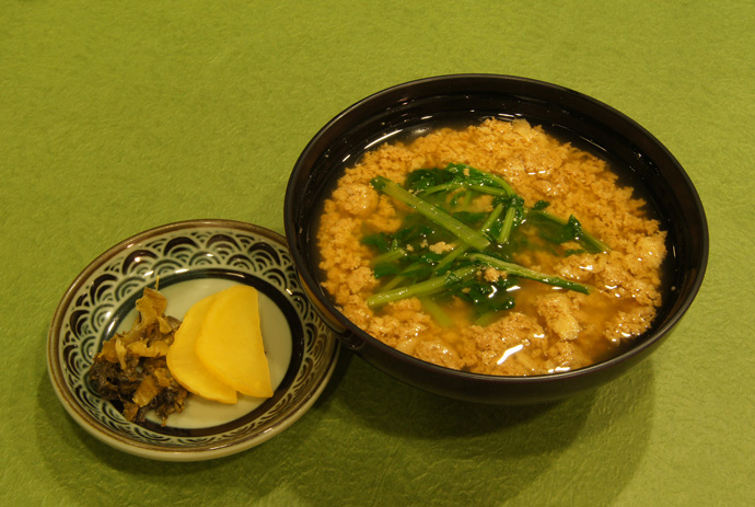 大分県佐伯市の「​お食事処 くうちくり」でいただけるガニ汁