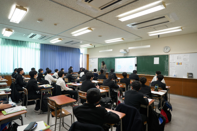 獨協中学校・高等学校の授業風景