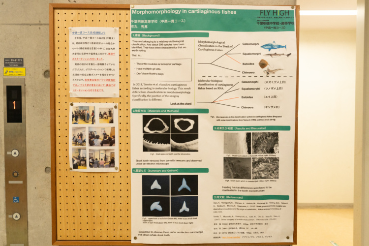 「千葉明徳中学校・高等学校」の掲示物