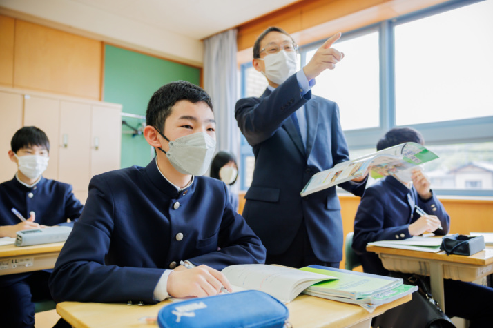 福島成蹊中学校・高等学校の授業風景