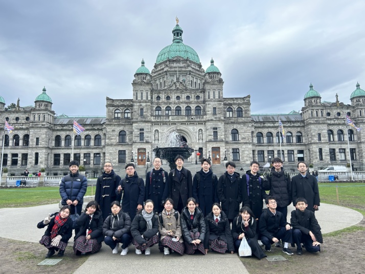 福島成蹊中学校・高等学校の海外研修旅行（カナダ・バンクーバー）