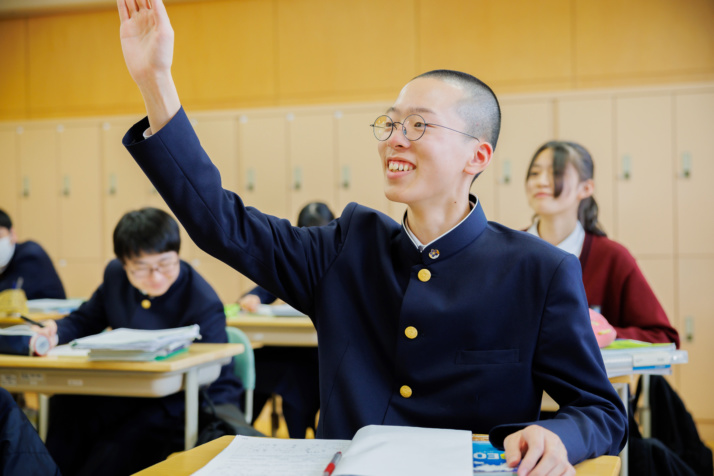 福島成蹊中学校・高等学校の授業風景