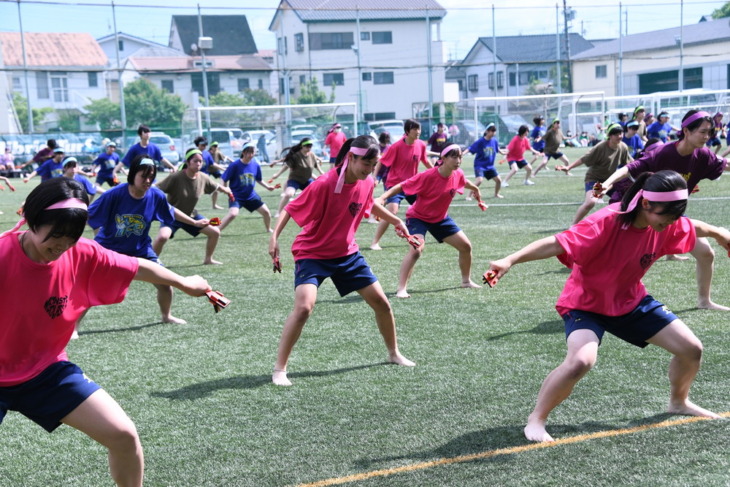 藤枝順心中学校・高等学校の体育祭