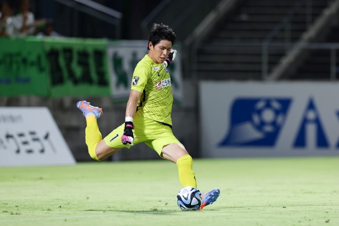 ガイナーレ鳥取の糸原紘史郎選手