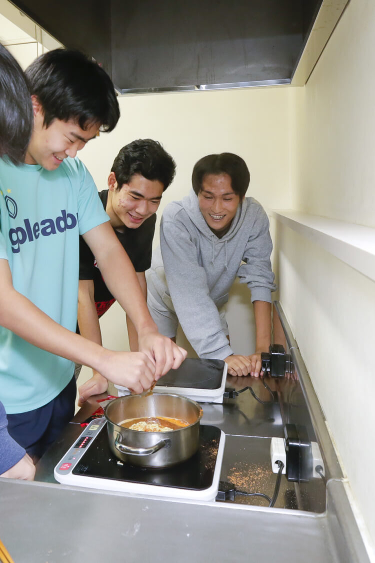 函館ラ・サール中学校・高等学校の寮生活の様子