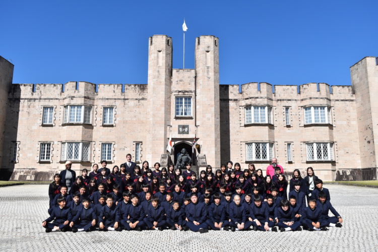 横浜隼人中学・高等学校の中学2年生の語学研修