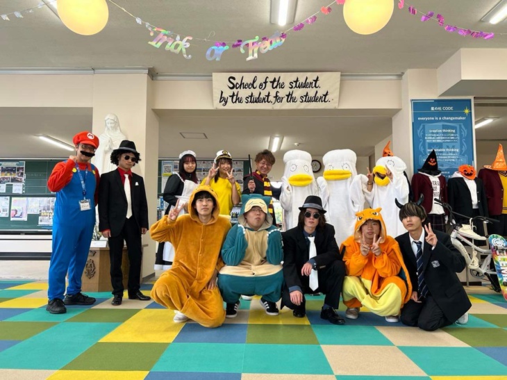 星の杜中学校・高等学校のハロウィンイベント