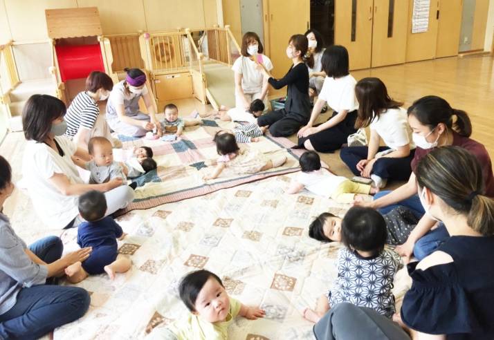 「東郷町立 兵庫児童館」で開催される「幼児クラブ」の様子