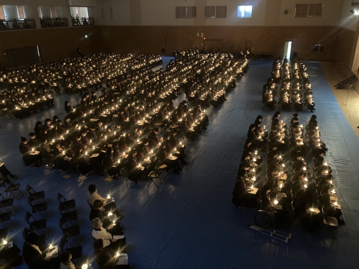 遺愛女子中学校・高等学校のクリスマスイベント