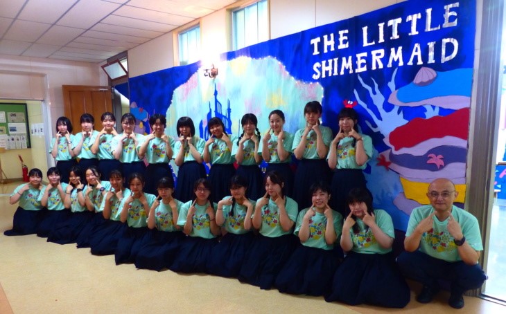 遺愛女子中学校・高等学校の文化祭の風景