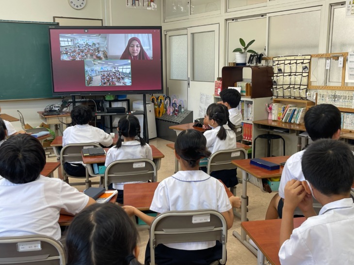 城南学園小学校の世界探究の授業