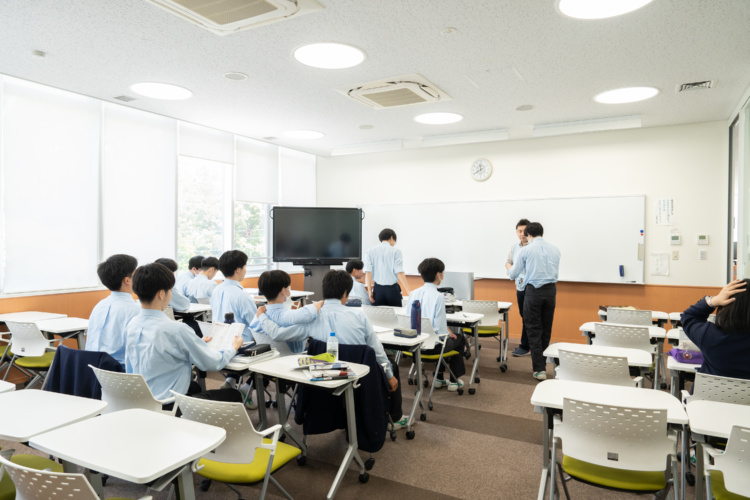 順天中学校・高等学校の授業風景