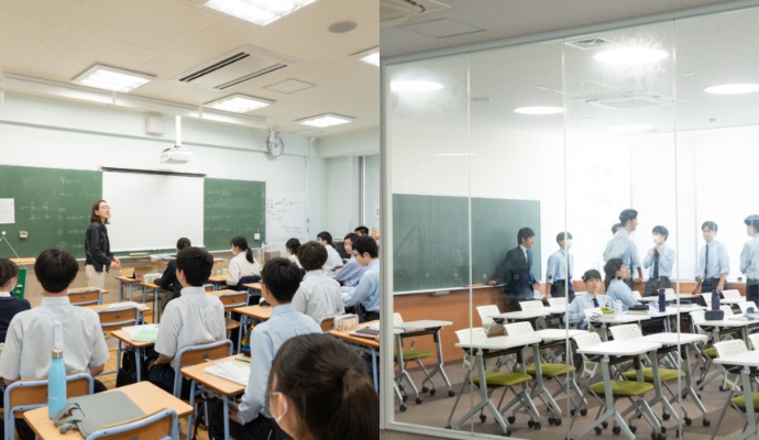 順天中学校・高等学校の授業風景