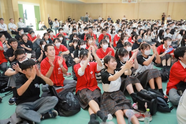 慶進中学校・高等学校の「慶進祭」の様子