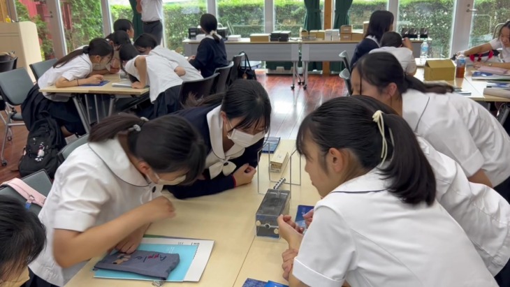 親和中学校・親和女子高等学校の夏の京都研修の様子