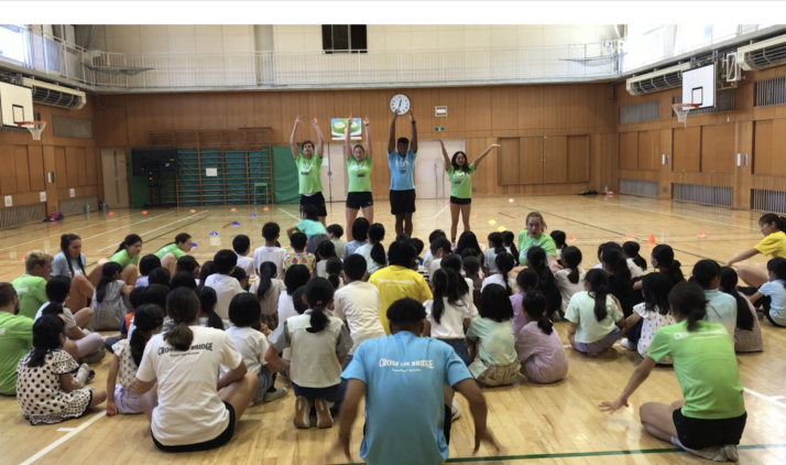 晃華学園小学校のサマーキャンプ