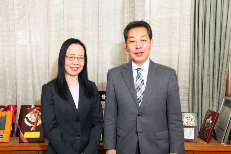 国士舘中学校の渡邊先生と神山先生