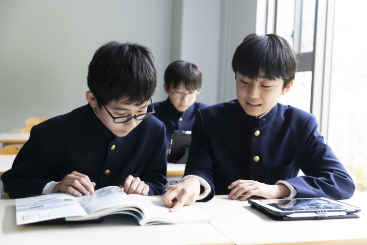 甲南中学校・高等学校の授業風景