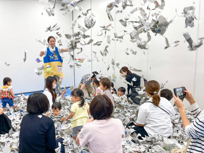 福岡県北九州市の元気のもりでのイベントの様子