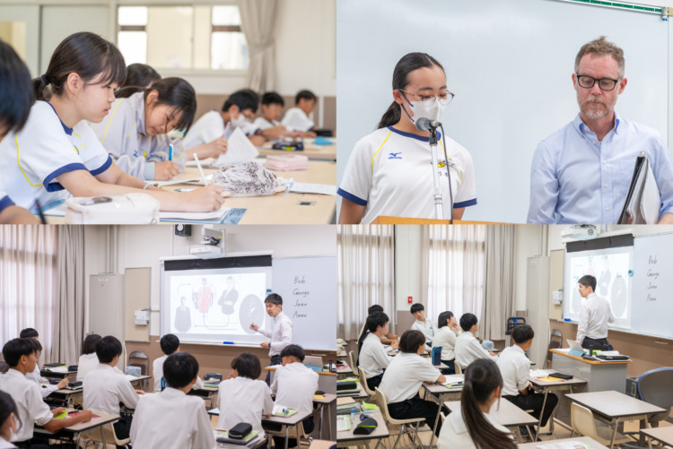 関西学院中学部・高等部の授業風景