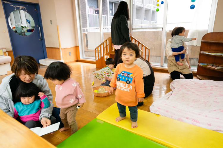 まこと保育園の子どもたちの様子