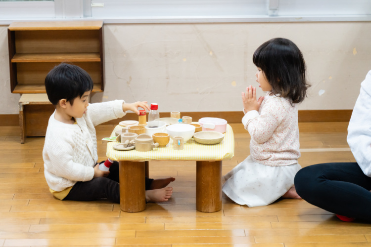 まこと保育園の子どもたちの様子