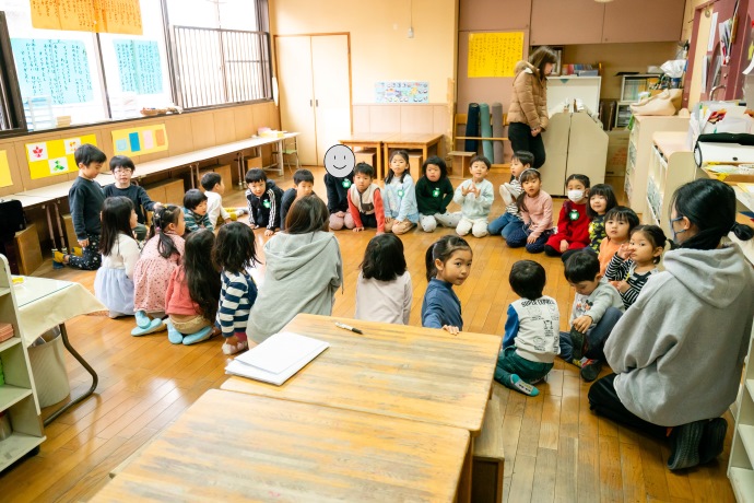 まこと保育園の幼児クラスの様子