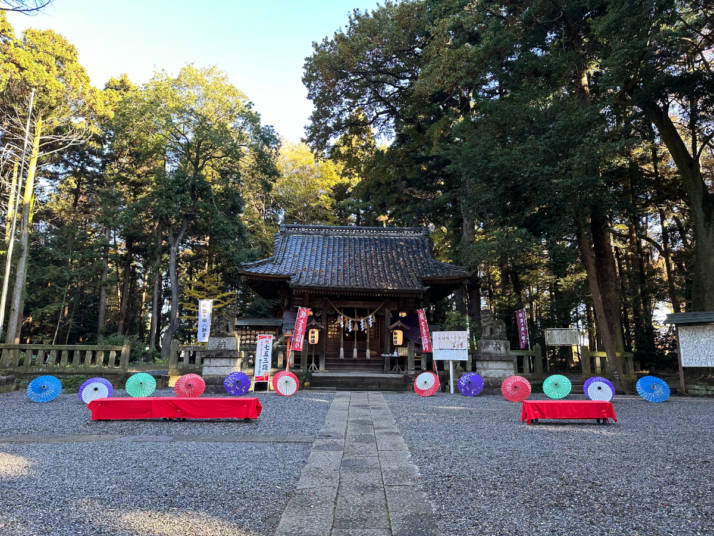 間々田八幡宮の本殿