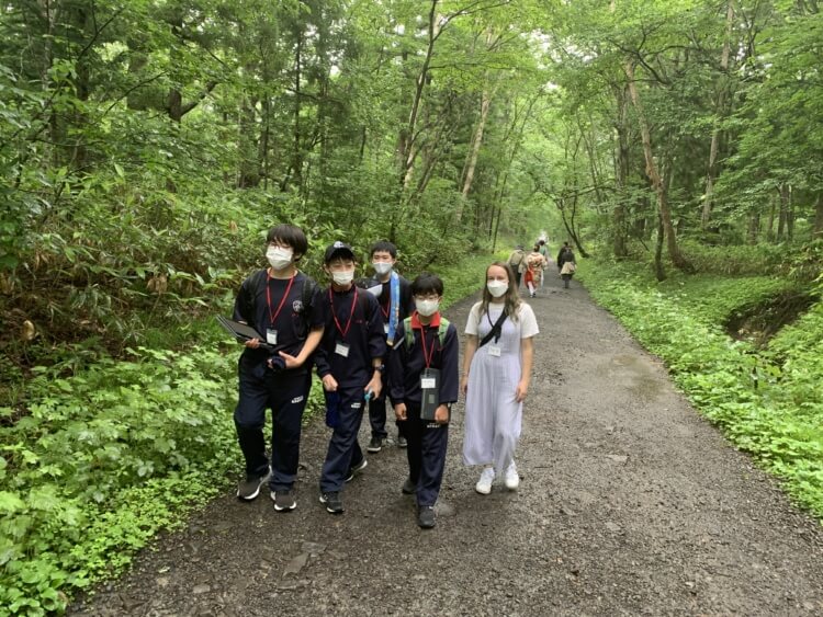 長野市立長野中学校の活動風景