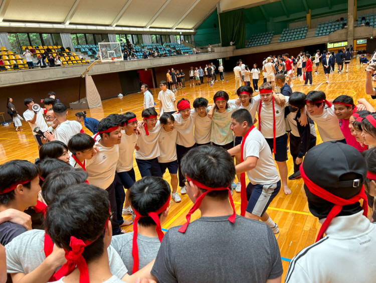 名古屋国際中学校・高等学校の行事の様子