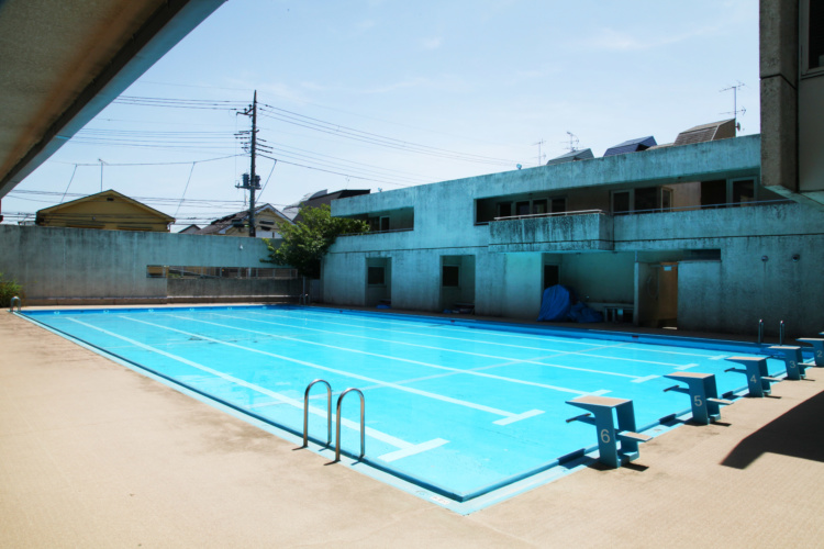 日本学園中学校・高等学校のプール