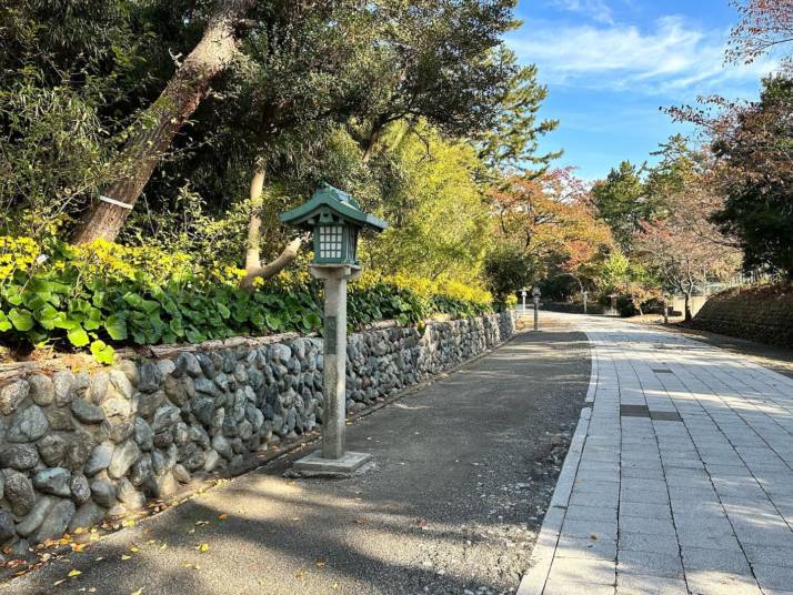 新潟縣護國神社の参道