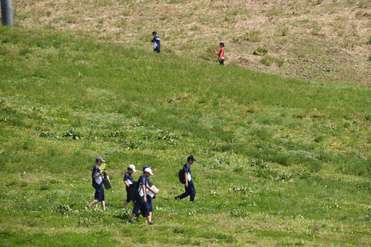 立教新座中学校・高等学校のオリエンテーションキャンプの様子