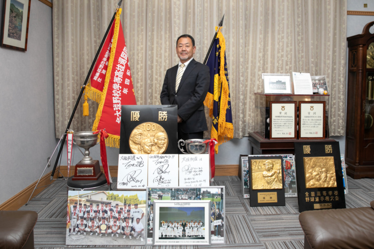 大阪桐蔭中学校・高等学校校長の今田校長