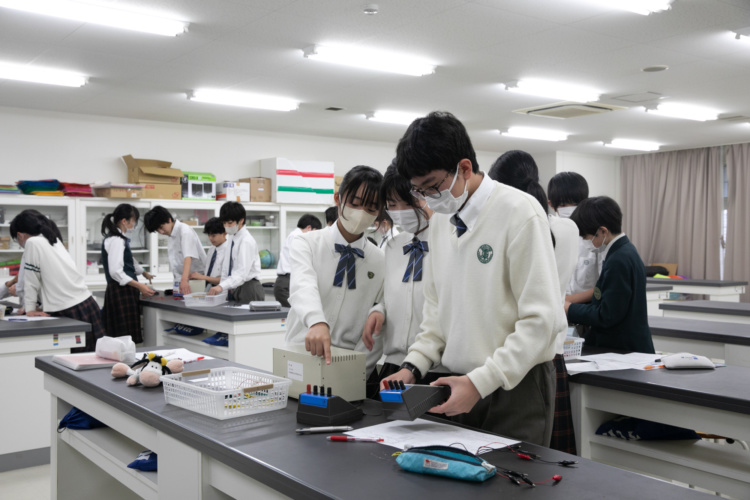 大阪桐蔭中学校・高等学校の授業風景