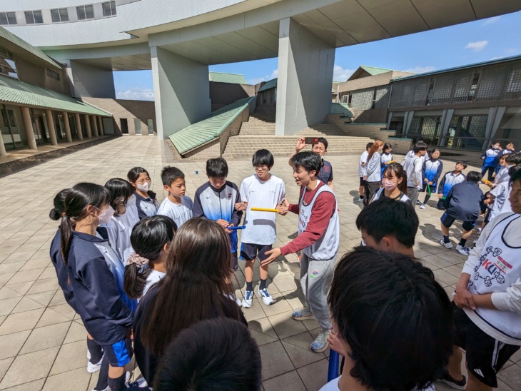 流通経済大学付属柏中学校のオリエンテーション研修