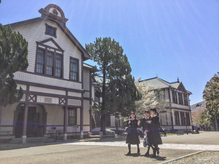 三田学園中学校・高等学校の本館