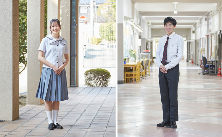 香里ヌヴェール学院中学校・高等学校の生徒