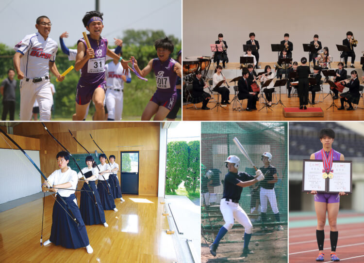 西武学園文理中学・高等学校の行事や部活動の風景