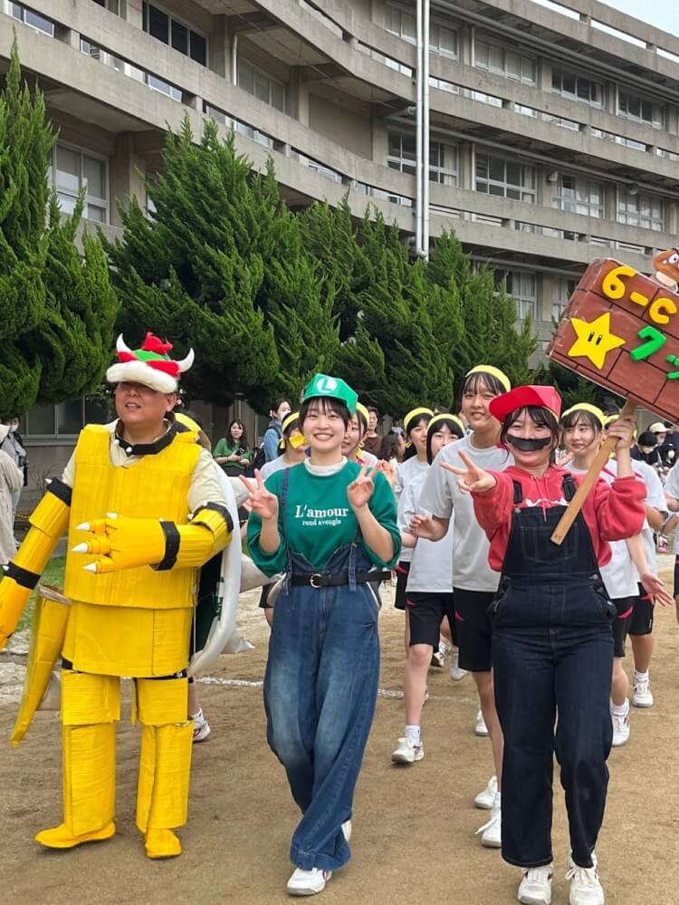 西南女学院中学校・高等学校の体育祭