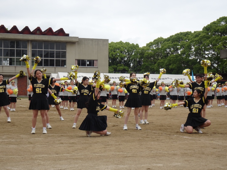 西南女学院中学校・高等学校の体育祭