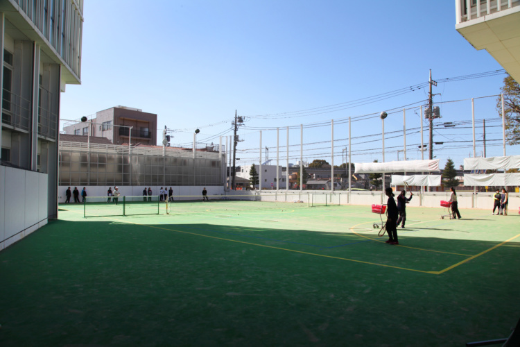 青稜中学校・高等学校内のグリーングラウンド