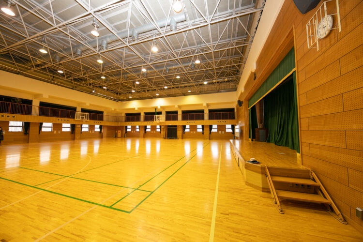 四條畷学園中学校の総合ホール