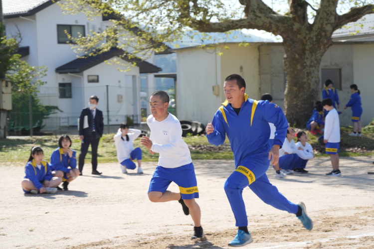 「広島新庄中学校・高等学校」の授業風景（高校）