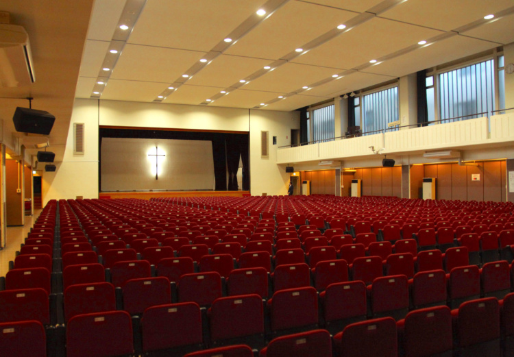 頌栄女子学院中学校・高等学校のグローリアホール