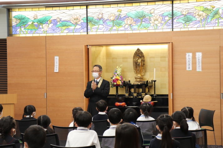 淑徳小学校のお念仏の会