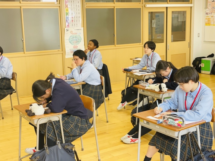 園田学園中学校・高等学校の授業風景